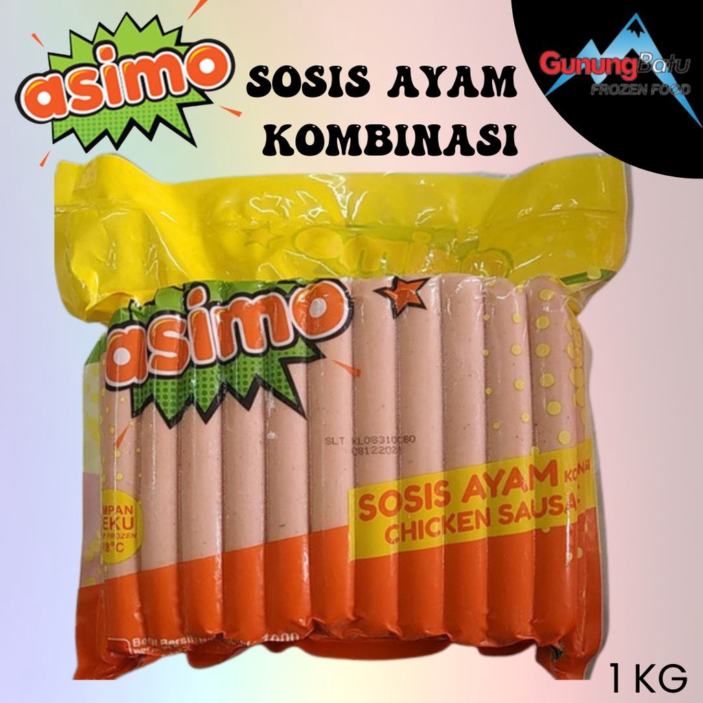 

ASIMO SOSIS AYAM KOMBINASI 1 KG