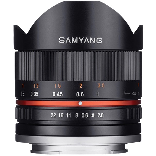 Samyang 8mm f/2.8 Fisheye II Lens for Sony E Mount