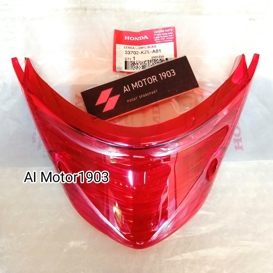 LENSA MIKA KACA LAMPU BELAKANG STOP REM SPACY 33703-KZL-A01 ORIGINAL