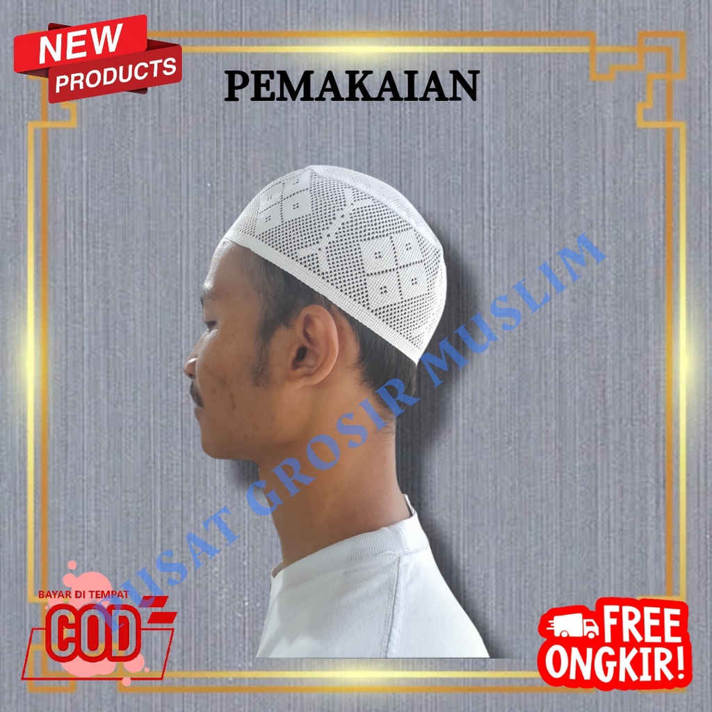 Peci Albuckhori Habib Yaman , Peci Lulu , Peci Jaring , Songkok , Kopiah , Peci Jaring Lulu