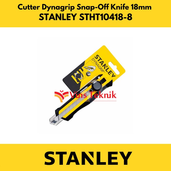 

ARS04 CUTTER STANLEY STHT10418-8 18mm Dynagrip Snap-Off Knife
