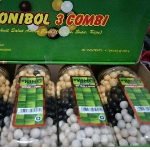 

➹ Bonibol coklat susu keju/bonibol combi per dus isi 4 toples ✦