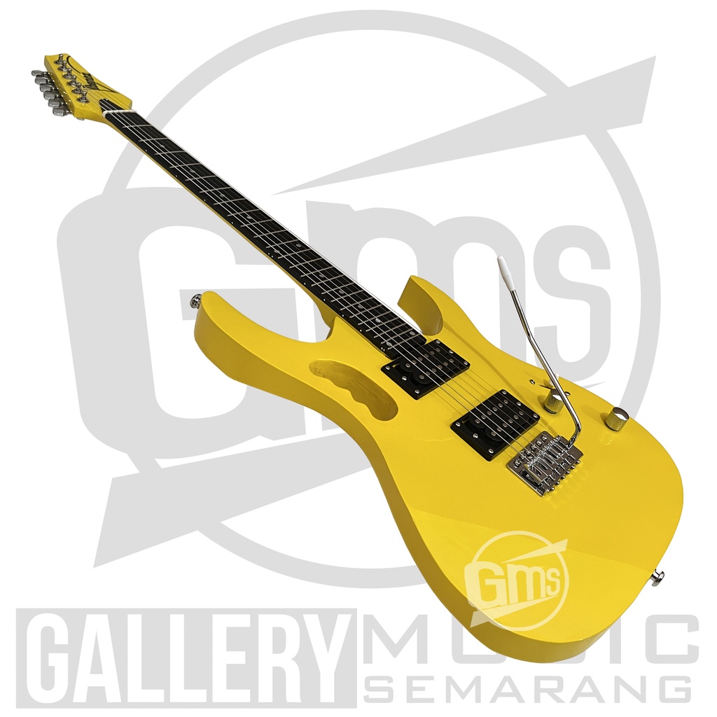 Gitar Elektrik Ibanez Jem Yellow Custom Standart