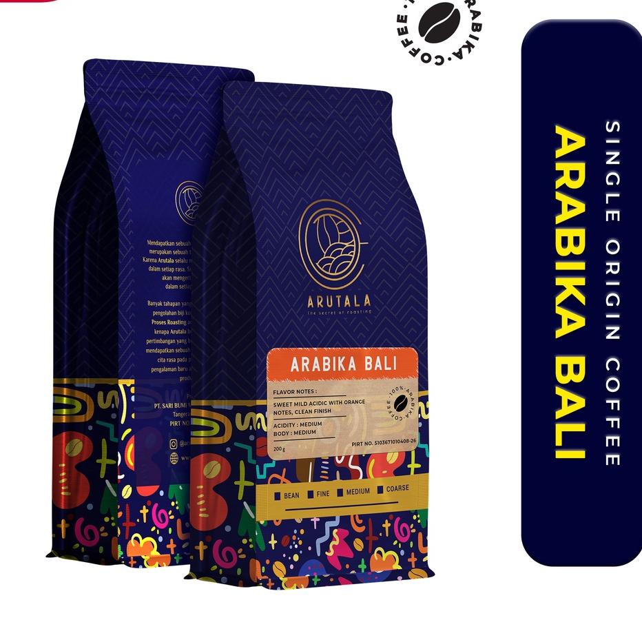 

➸ ARUTALA kopi Bali Arabika 200 gram ✬