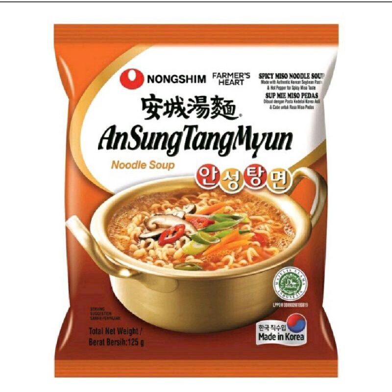 

Nongshim AnsungTangMyun 125gr ( Halal )