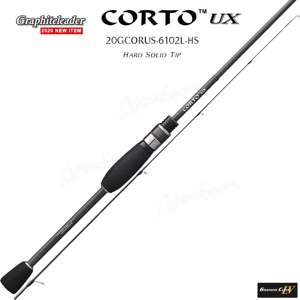Graphiteleader Corto UX Model 2020 Ultra Light UL Rod Ajing Joran Pancing