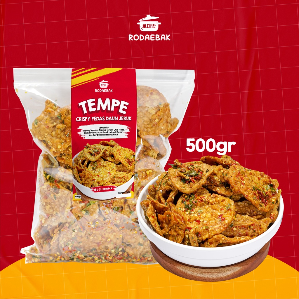 

TEMPE CRISPY PEDAS DAUN JERUK