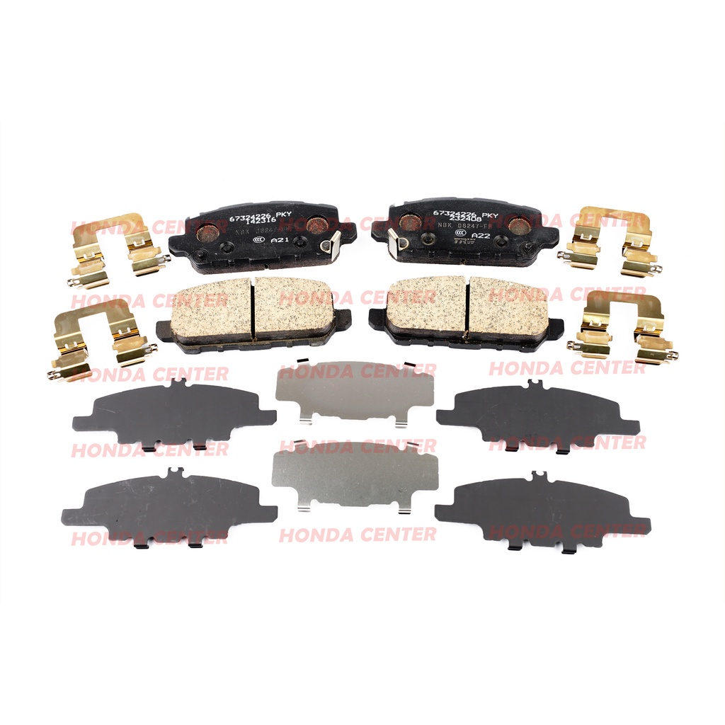 Asli original honda,kampas rem brake pad sepatu rem belakang honda HRV 2015 2016 2017 2018 2019 2020 2021