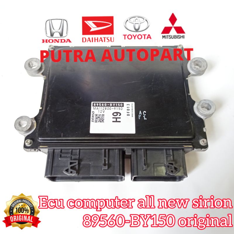 Ecu computer all new sirion 89560-BY150 original daihatsu