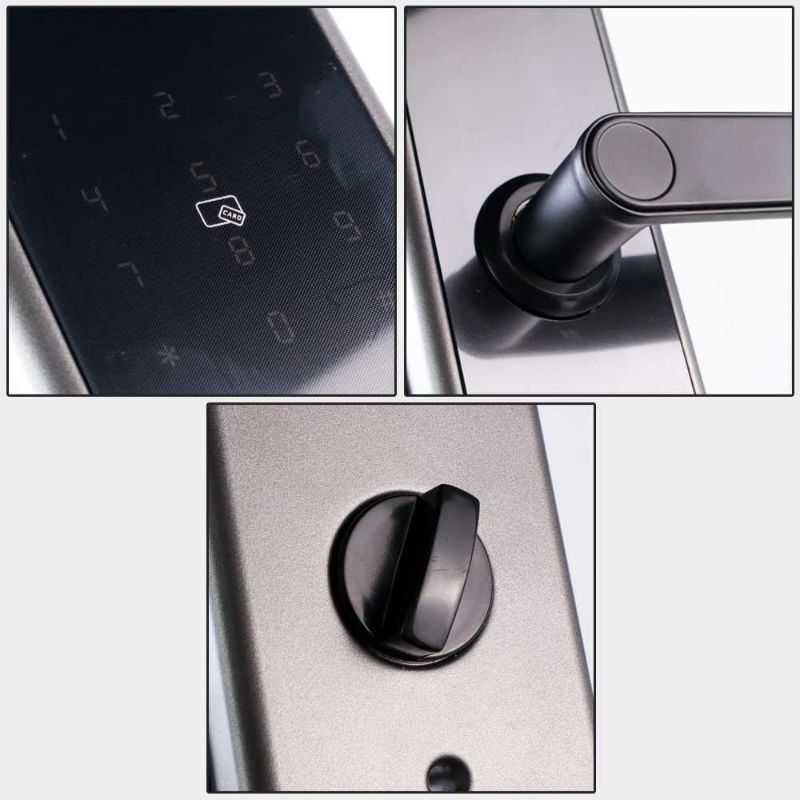 ALOEY Smart Door Lock Bluetooth Password Fingerprint Card TTLock - A2