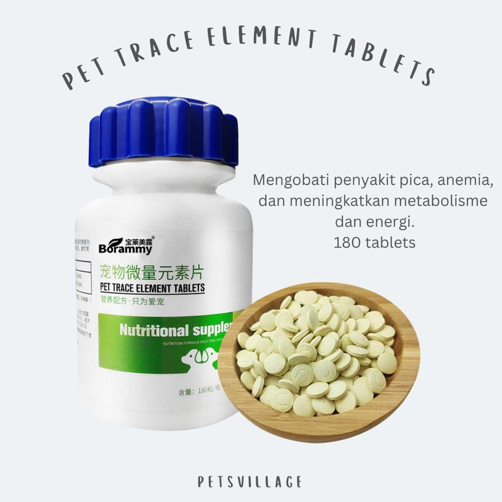 PET TRACE ELEMENT 180 CAPSULES