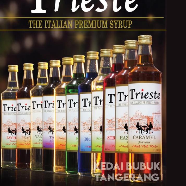 

✦ Trieste Sirup Syrup Premium Made in Italy 650ml ➩