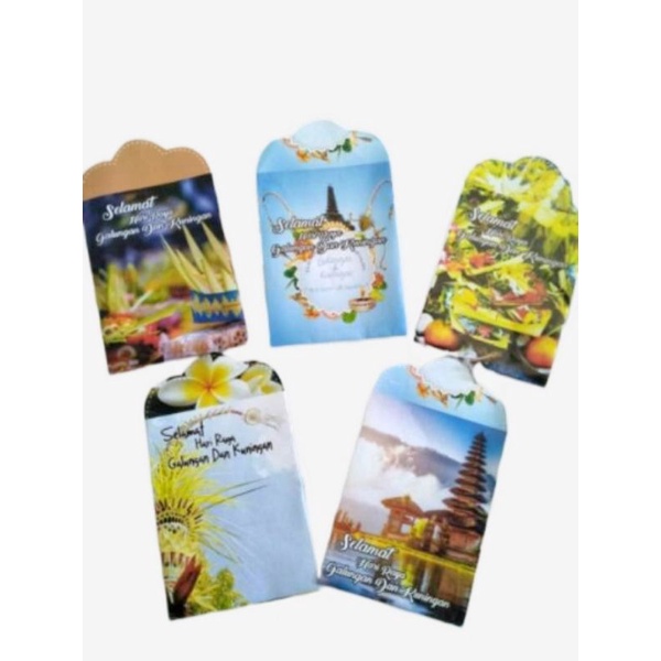 

JMall Amplop Hati Raya Nyepi 1 Pack isi 10pcs / Ampao Nyepi / Angpao Hari Raya Nyepi