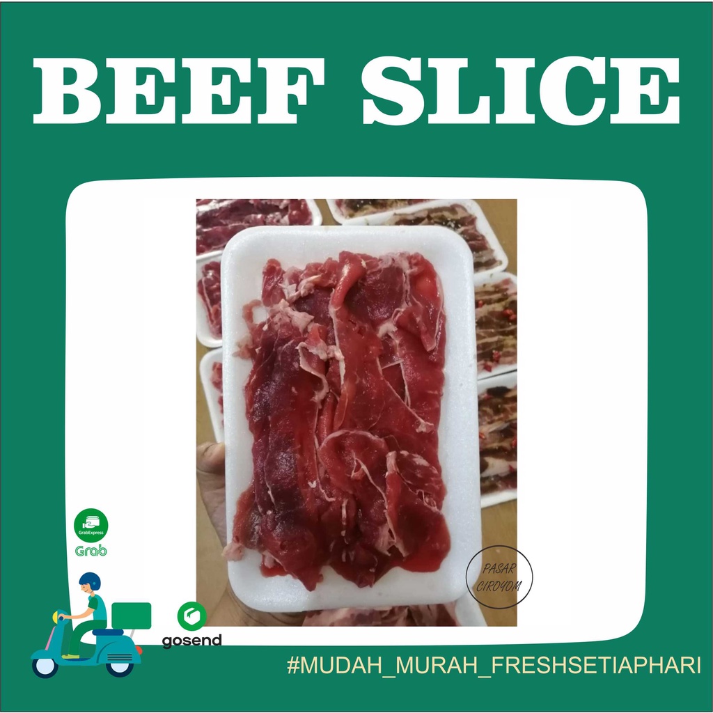BEEF SLICE SUKI / BEEF SLICE YOSHINOYA FRESH MURAH BANDUNG