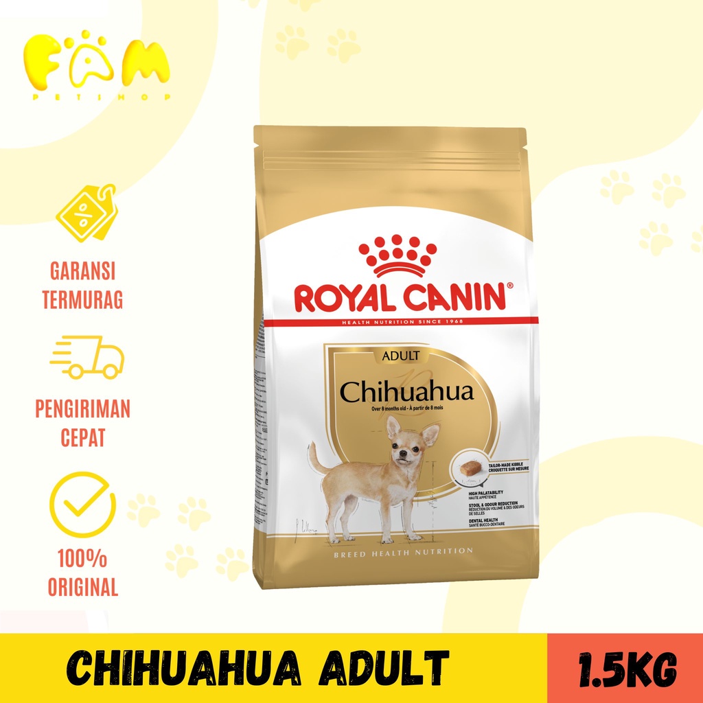 Royal Canin Chihuahua Adult 1,5Kg - Makanan Anjing/Dog Food