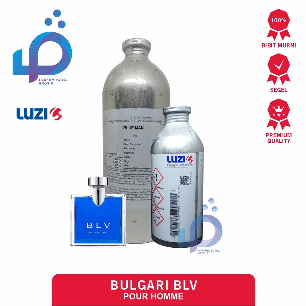 BLUE MAN | Senada Wangi Bulgary Blv Man by Luzi | 500gr Segel