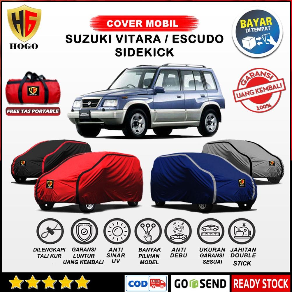 Hogo Body Cover Sarung Mobil Vitara Sidekick Selimut Suzuki Escudo Outdoor 2000 2001 2002 2003 2004 