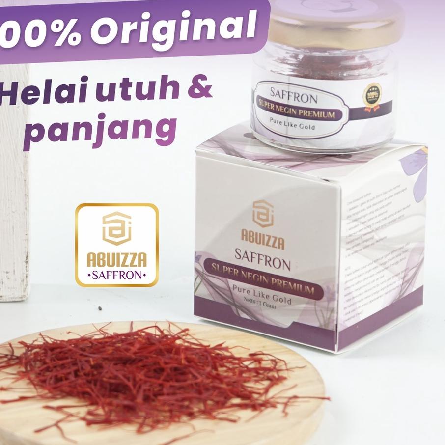 

➭ Saffron Iran 1 gram Super Negin Grade 1 (Finest Quality) 100% Original safron ☇