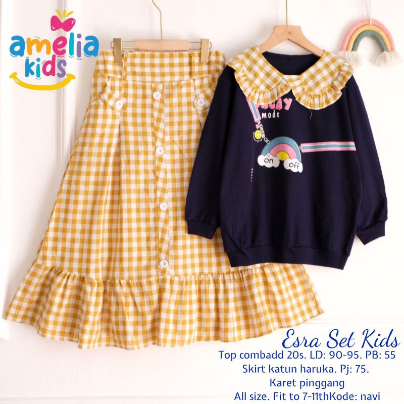 Esra setelan kids ORI Amelia kids