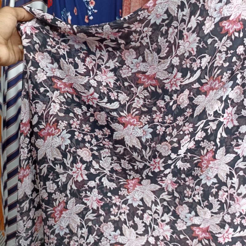 kain ceruty motif // kain ceruty babydoll premium motif // kain ceruty motif bunga // kain ceruty ba