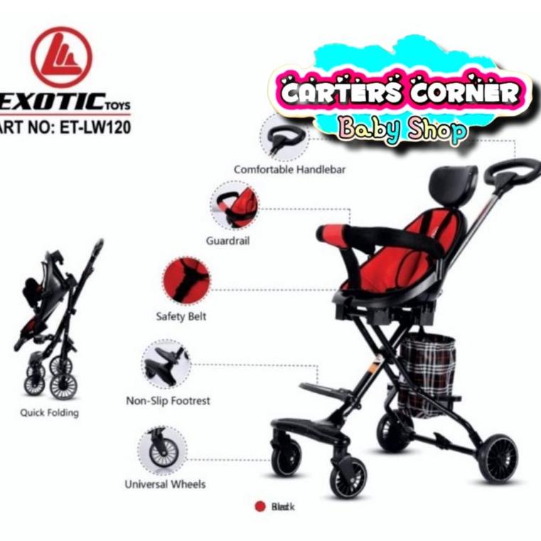 TREN TERBARU MAGIC STROLLER MIKRO TRIKE EXOTIC STROLLER LW 121/ LW 003 / LW 112 / LW 001 / LW 105 / 