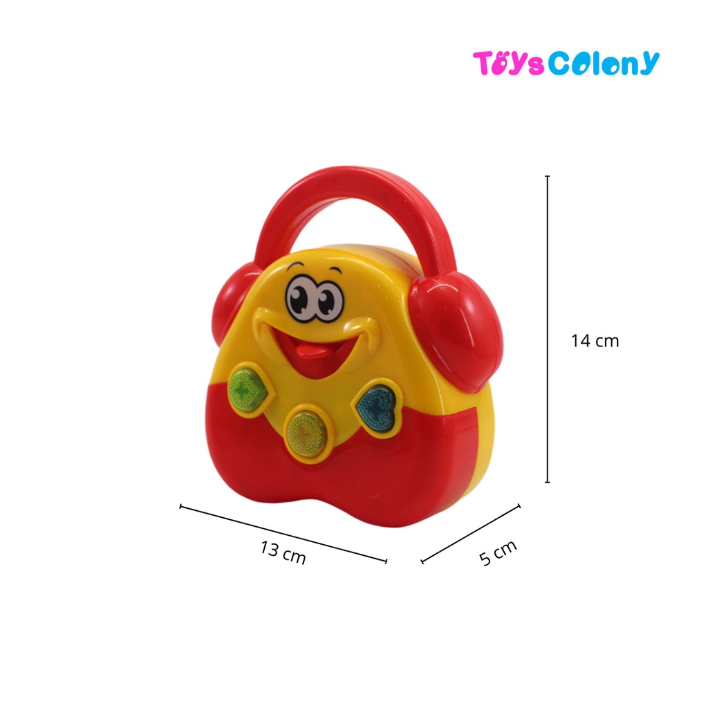 LOVELY HAND CLAP DRUM &amp; KERINCINGAN BAYI (PAKET HEMAT ISI 2 ITEM)