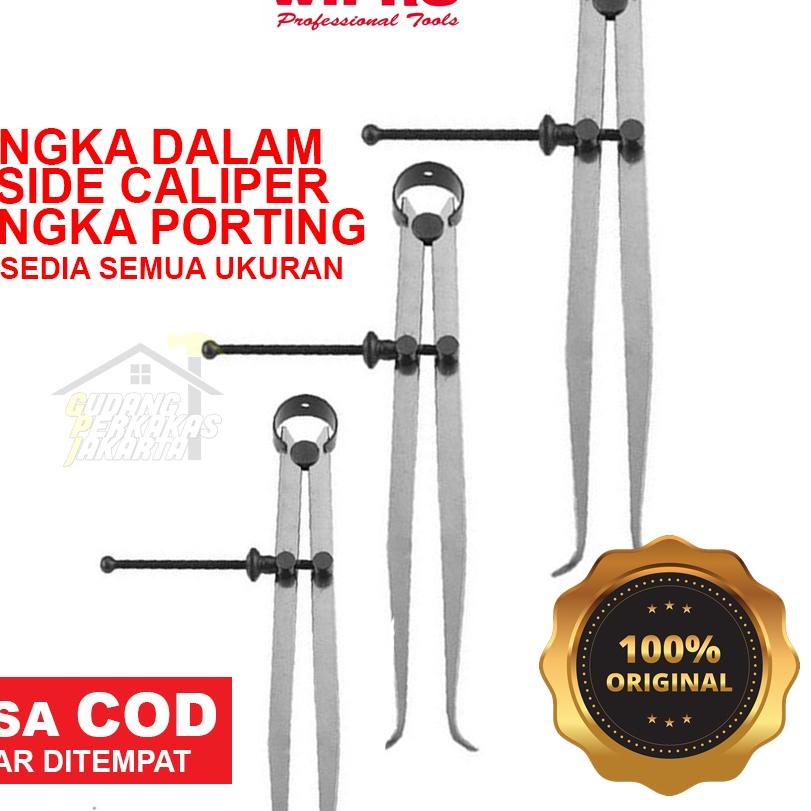 SubsidiQq7Q1 WIPRO Jangka Porting Bubut Spring Kaliper Dalam