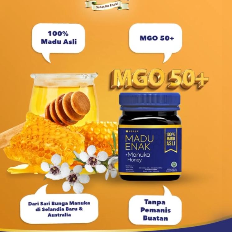 

☼ Enak Manuka MGO 50+ 250gr dari sari bunga Manuka ♣