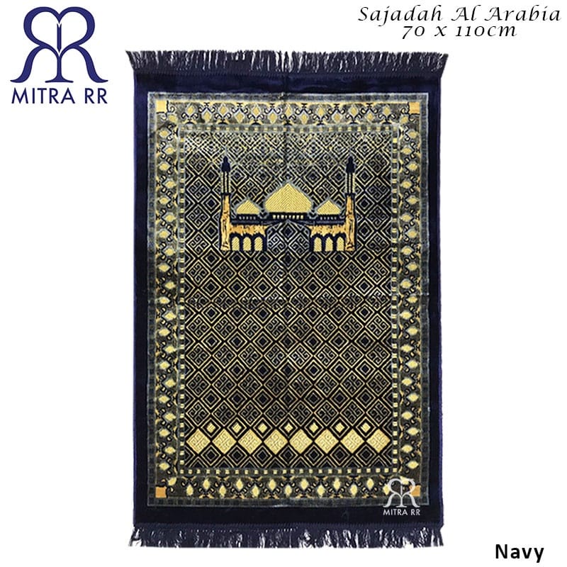 Sajadah Turki Al Arabia Motif Warna | Ukuran Besar 70x110 Sajadah Kanvas