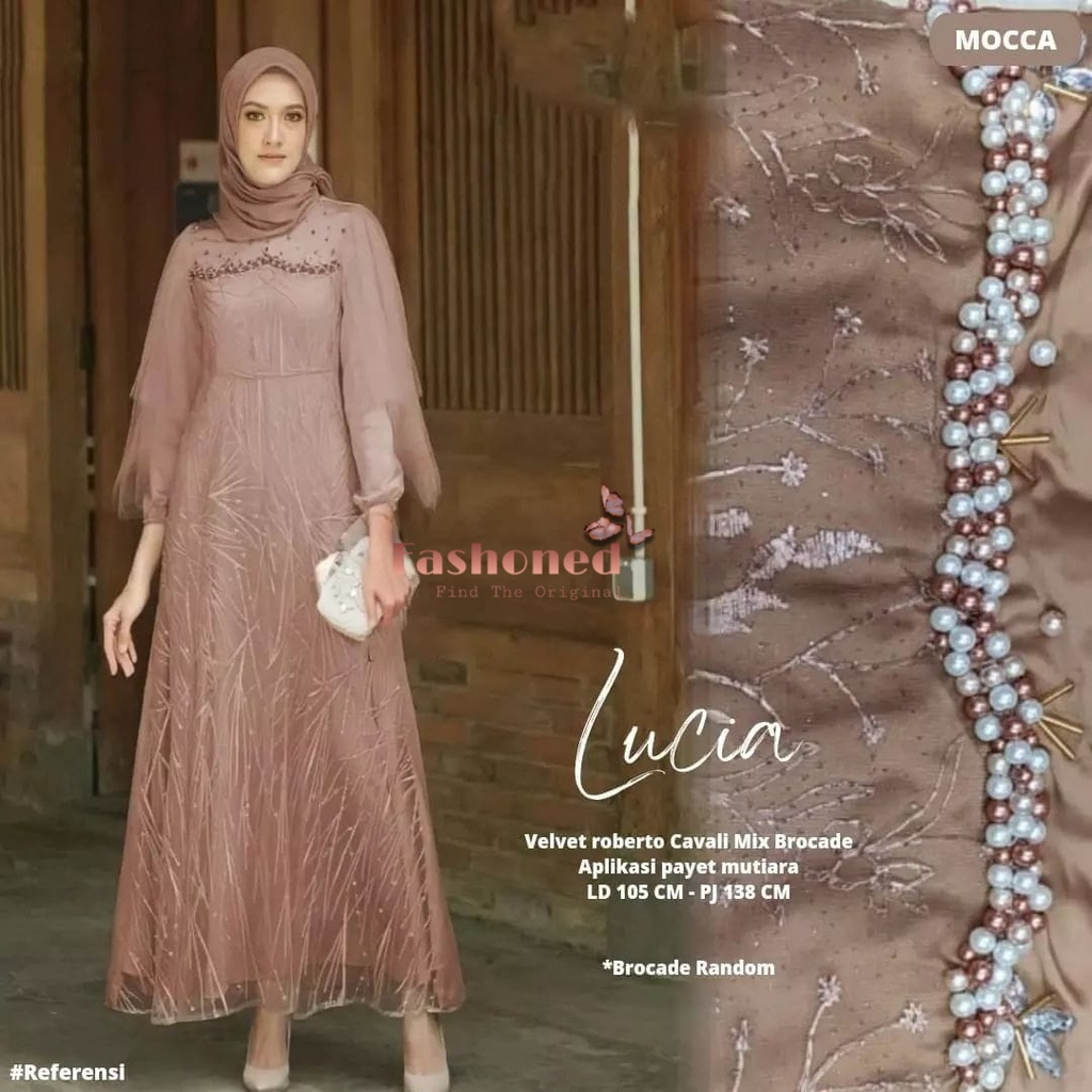 Luna Dress Brukat Muslim Jumbo XXXL Ld 120CM Ld 110CM Ld 100CM Brokat Lucia Dress Calista Maxi Premium Kondangan Kekinian Terbaru Lebaran Grosir Dres Pesta Tunagan Lamaran Pernikahan Resepsi Wisuda Seragaman Baju Lebaran Gaun Pesta Murah Konveksi Sage