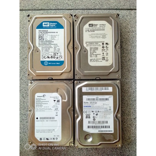 Hardisk PC / Komputer 160 GB isi Game mentah