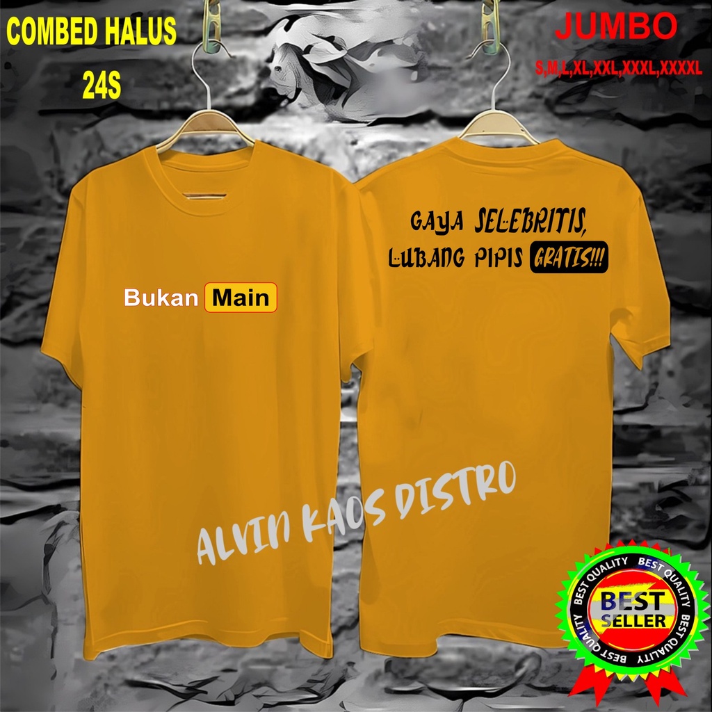 APP Kaos  DB BMAEN GAYA SELEBRITIS Kaos Murah /Pakaian Pria pakaian Wanita Best Seller