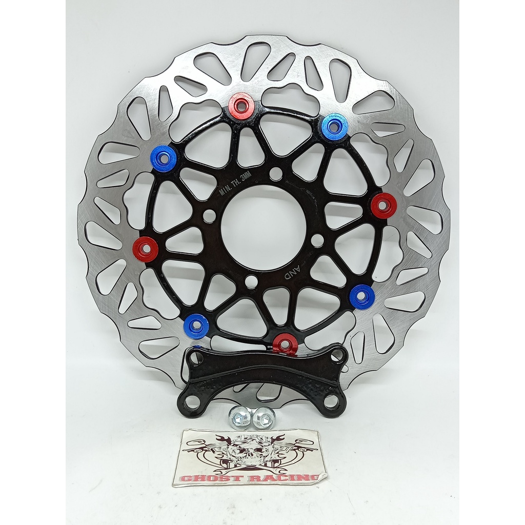 disc piringan cakram depan lebar Mio soul / Mio smile / Mio sporty model psm black