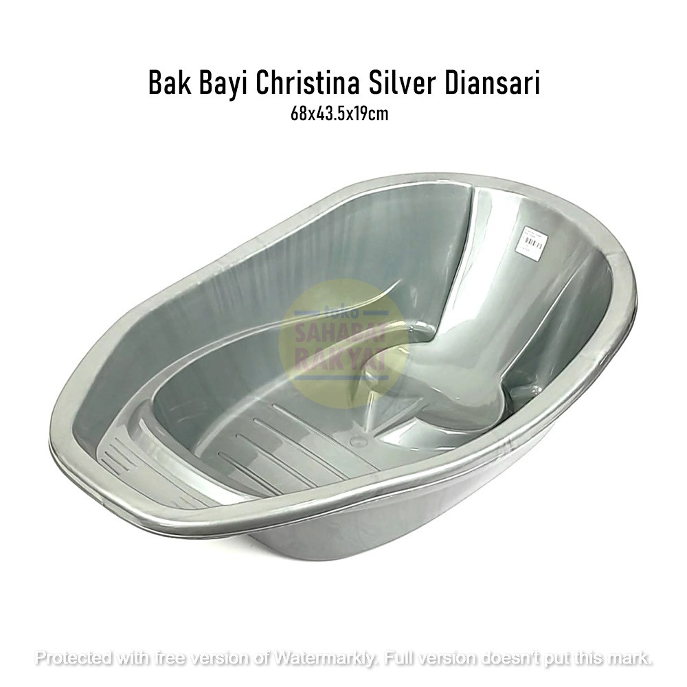 Bak Bayi Christina Silver Diansari