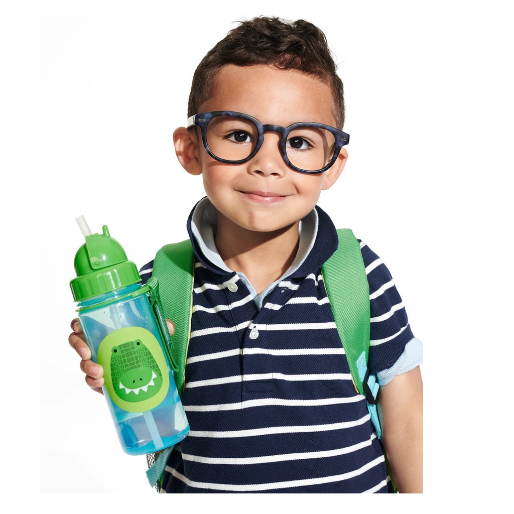 Skip Hop Zoo Straw Bottle Botol Sedotan Anak SkipHop BPA Free