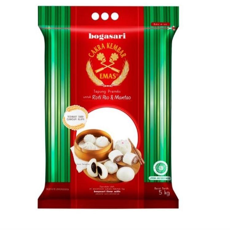 

➶ TEPUNG TERIGU CAKRA KEMBAR PAO 5 KG ™