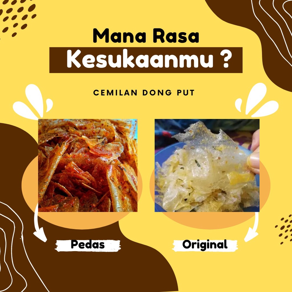 

CAMILAN PEDAS MAKANAN RINGAN KERIPIK KACA BANYAK VARIAN RASA KEMASAN POUCH - Extra Pedas, KRIPCA 100g