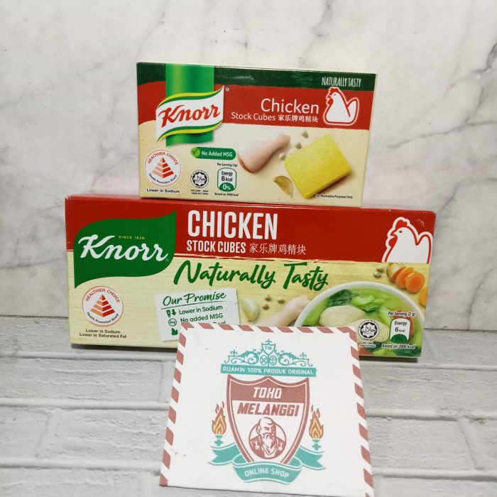 

Knorr Chicken Stock No Added Msg Cubes 60 gr Knoor Cube