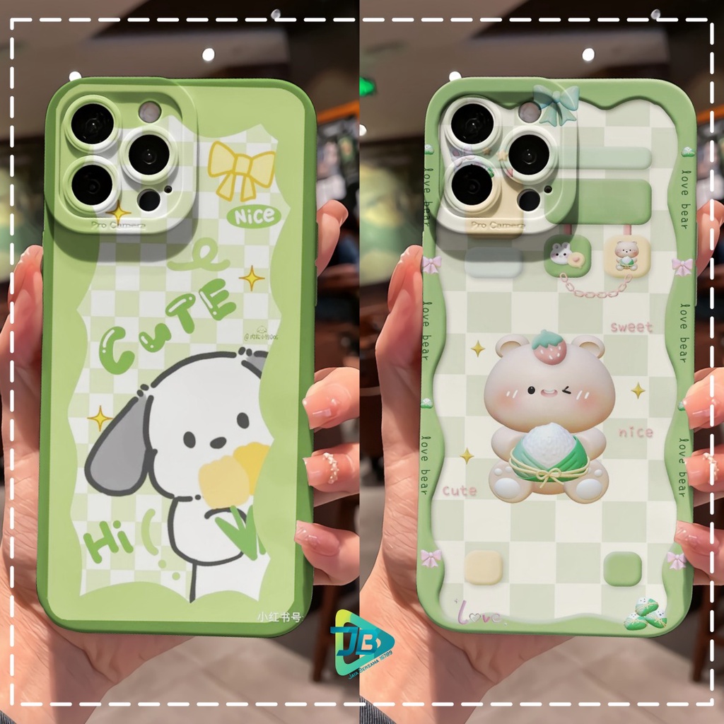 CUSTOM CASE SOFTCASE SILIKON PROCAMERA  LOVE BEAR CUSTOM OPPO A3S A1K A5S A7 A37 NEO 9 A15 A15S A16 F1S A59 A96 A52 A92 A31 A8 A33 A53 A9 A5 2020 JB7322