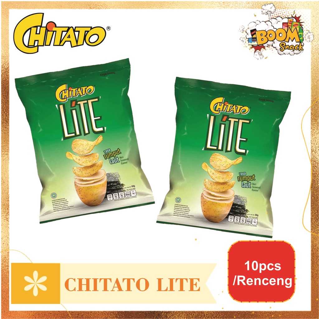 RCG - Chitato Lite Rumput Laut isi 10pcs