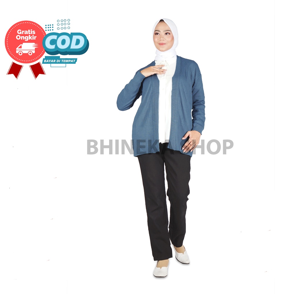 Cardi Rajut Wanita Cardigan Knit Premium Kardigan Bresca