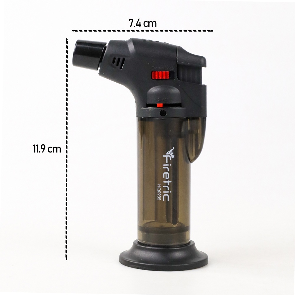 Firetric Korek Api Gas Butane Torch Jet Windproof - Black