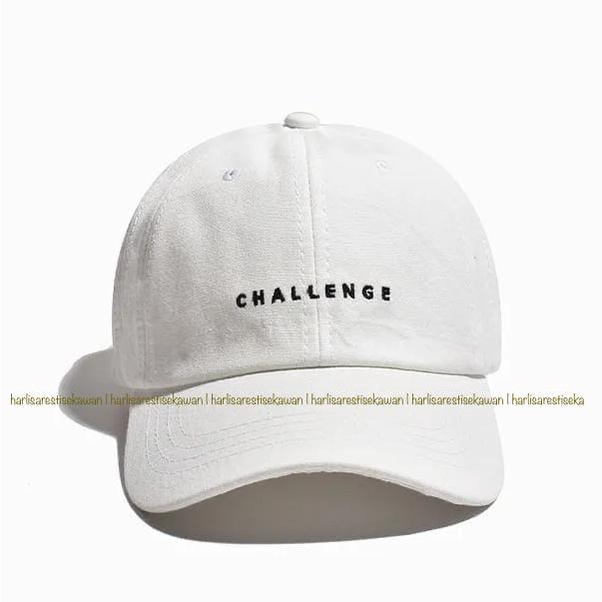 Topi Pria Wanita COD Bordir Challenge Distro Dewasa