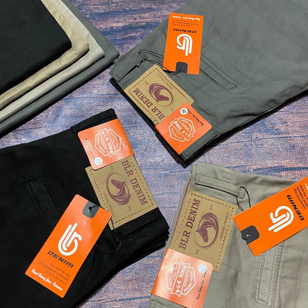 CUCI GUDANG / Celana Jeans Kanvas Panjang Pria / Celana Panjang Original Denim / Celana Panjang Jeans Pria Standar Lea 606 Original / Celana Panjang Pria Standar / Bonus Dompet