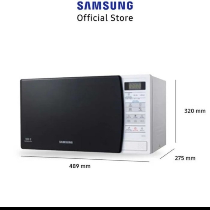 microwave samsung me731k low Watt kapasitas 20 liter ORIGINAL