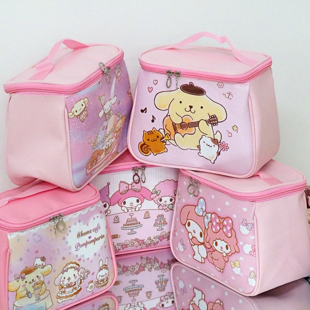 Dompet Kosmetik ukuran JUMBO / Tas Kosmetik Tenteng / Tempat Sabun Sanrio Kualitas Premium