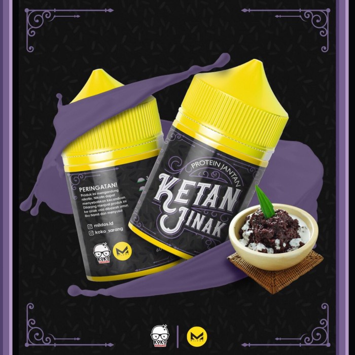 KETAN JINAK 60ML 3MG / 6MG FREEBASE