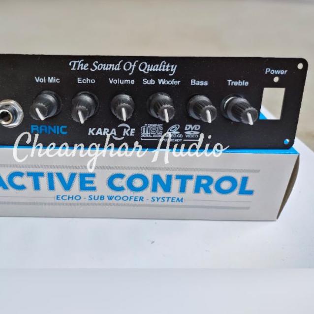 ☄ Kit Tone Control Mic Echo plus Subwoofer With panel ⅍
