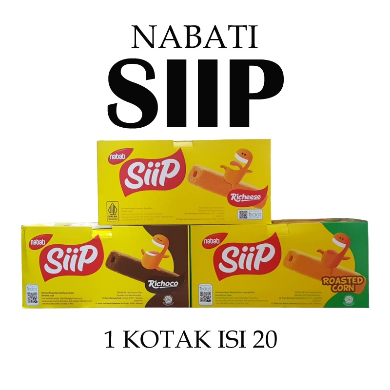 NABATI SIIP 1 KOTAK ISI 20