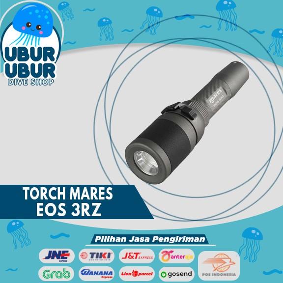 Terlaris Torch Flaslight Mares Eos 3Rz - Senter Selam / Senter Scuba Diving
